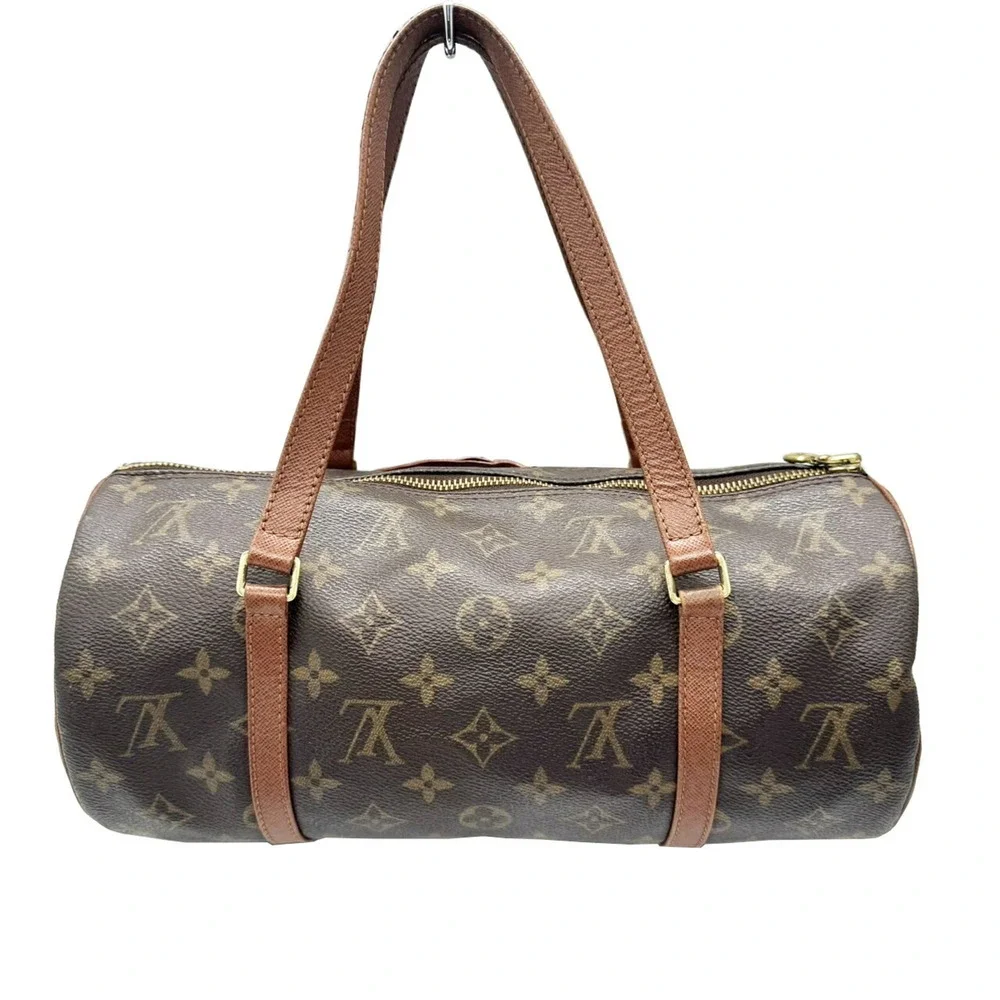 LOUIS VUITTON Authentic Brown Monogram Papillon 30 Pouch - Picture 2 of 16